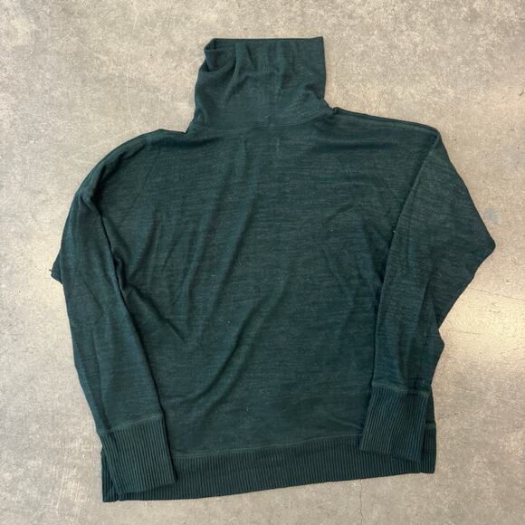 Abercrombie & Fitch Soft & Cozy Green Turtleneck Longsleeve Sweater Medium - Picture 2 of 5